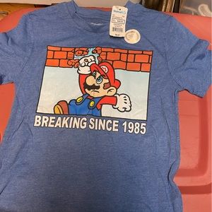 Brand new with tags boys Nintendo tee size 7/8